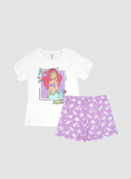 Pijama infantil ariel Rosado