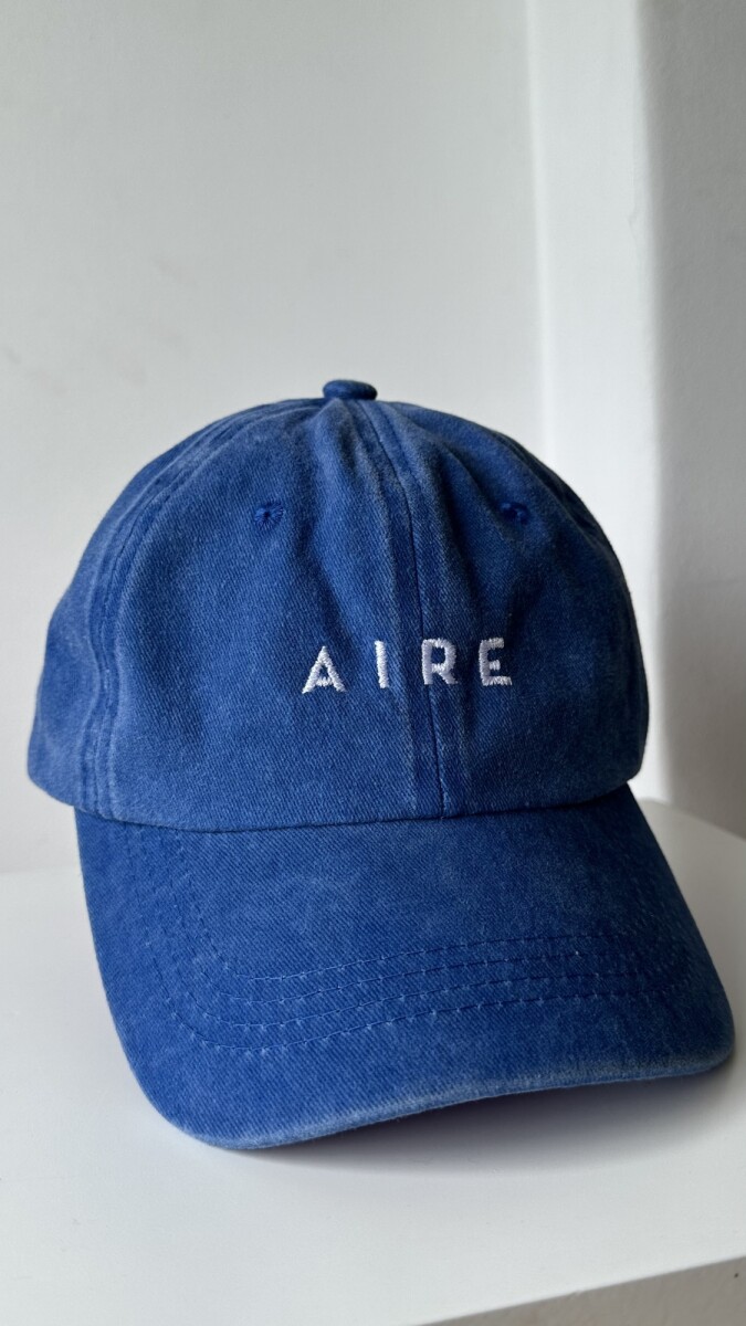 GORRA AIRE CAP LOGO - WASHED BLUE 