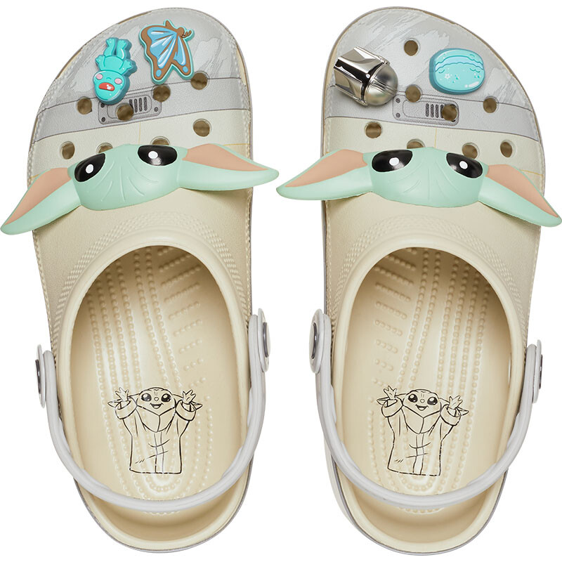 Crocs Classic Grogu Clog Beige