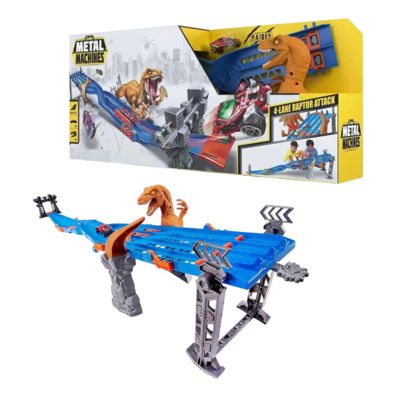 Pista Metal Machines 4 Carriles Pista Metal Machines 4 Carriles