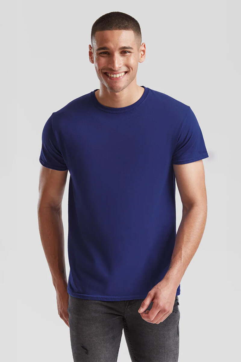 Remera cuello redondo ICONIC 150 - Azul oscuro 