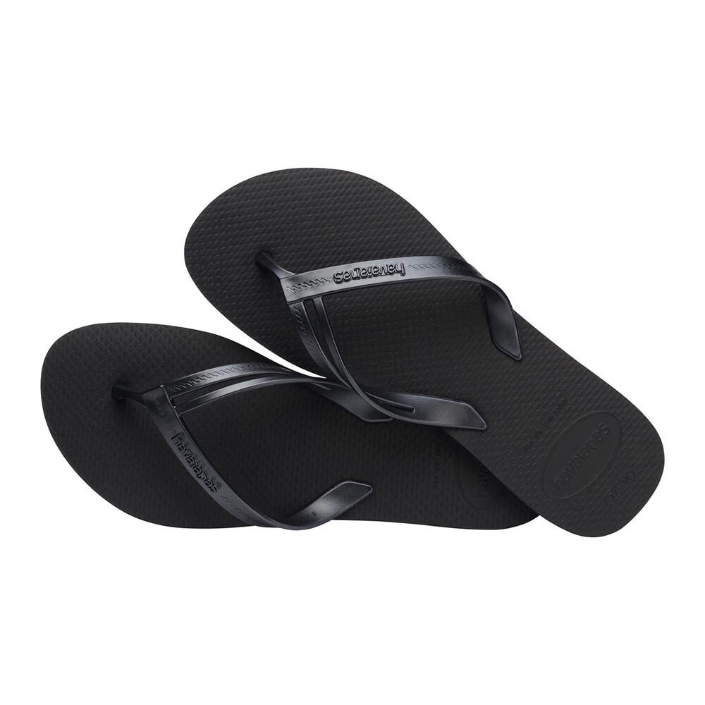 Sandalias Havaianas Elegance FC Mujer Negro