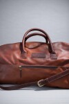 Honey Weekender Bag Camel Blue Zip