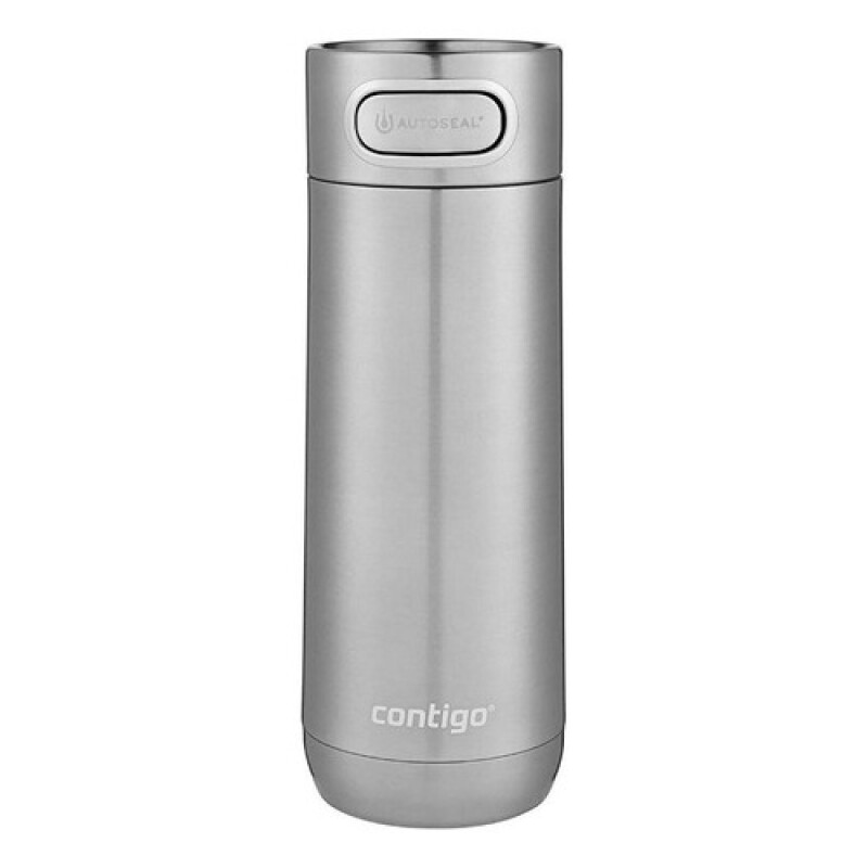 Botella térmica en acero inox. Contigo Autoseal Luxe 473ml Plateado