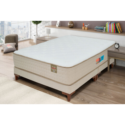 Colchón De Resortes Nasa Gel Extra King 193 x 203 x 36 cm Colchón De Resortes Nasa Gel Extra King 193 x 203 x 36 cm