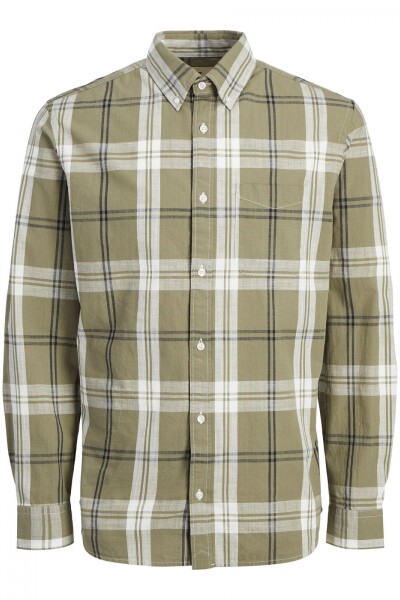 Camisa Brook Cuadro Leñador Olive Night