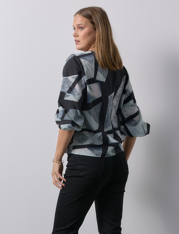 Blusa Mga Balloon MULTI/NEGRO