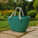 CESTO CANASTO TIPO BOLSA CON ASAS 30X17,4X34CM CESTO CANASTO TIPO BOLSA CON ASAS 30X17,4X34CM