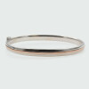 Pulsera Bicolor de plata 925 y oro rosa 18k Pulsera Bicolor de plata 925 y oro rosa 18k