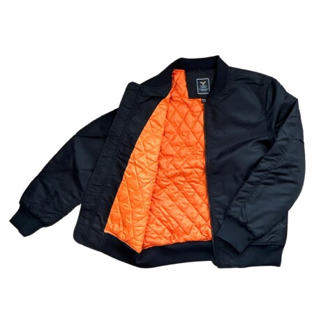 Chaqueta táctica Bomber Ma-1 Negro