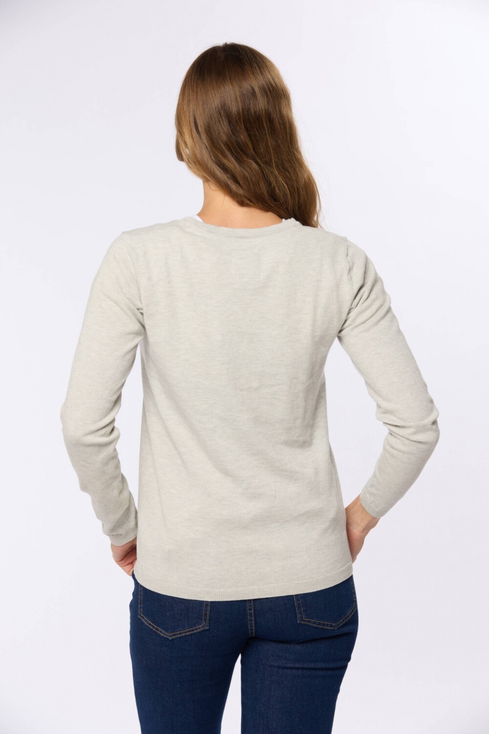 CARDIGAN CLÁSICO Gris