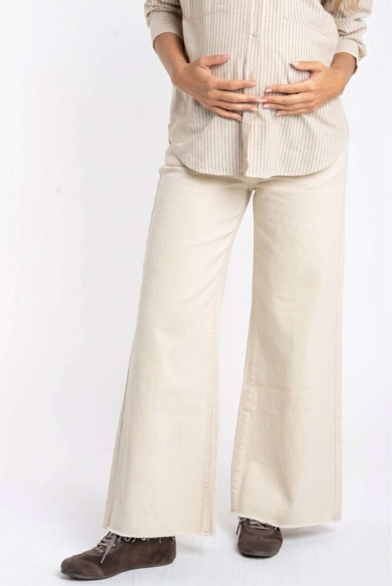 Jean Lemon Mama Flare Wide Leg - Nacar 