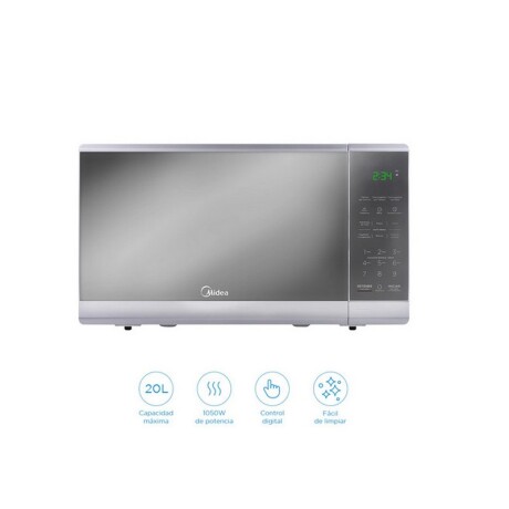 MICROONDAS MIDEA 20 LTS. SILVER MICROONDAS MIDEA 20 LTS. SILVER