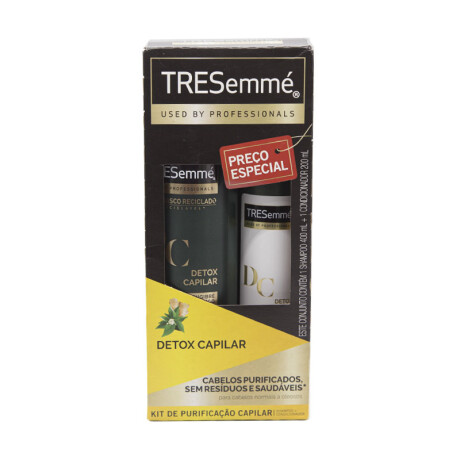 TRESEMME pack shampoo 400ml+aco 200ml Detox Capilar