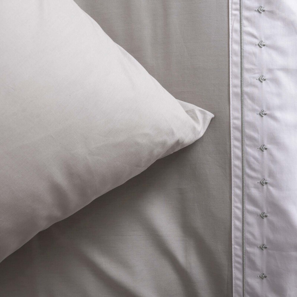 JUEGO DE SABANAS 1 PLAZA ALGODON EMBRO 200H