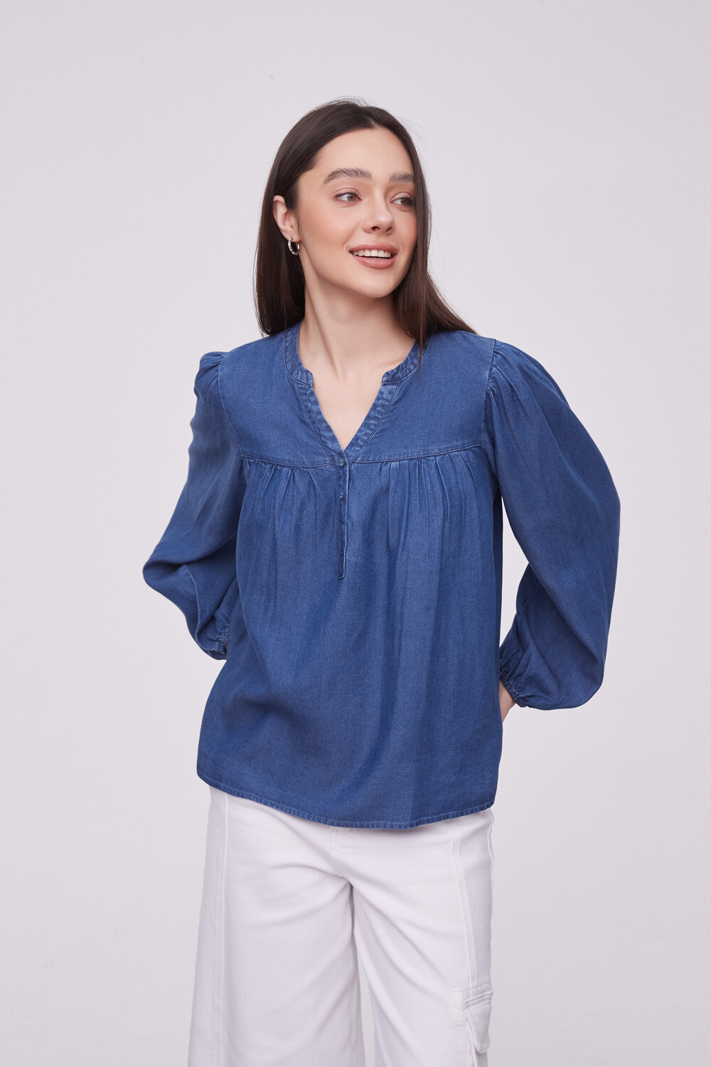 Blusa Mertan Azul