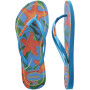 Slim Tropical - Mujer Azul Turquesa