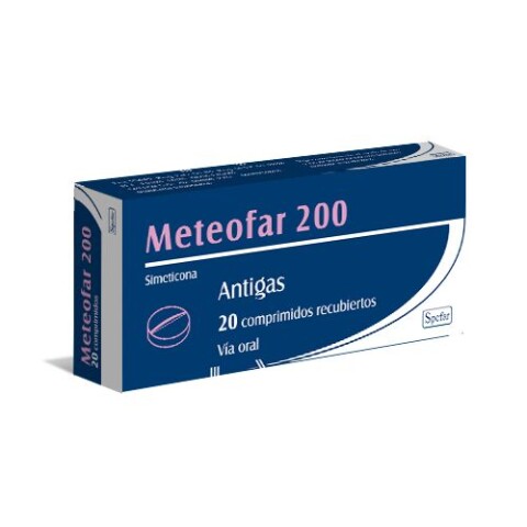 Meteofar 200 mg por 20 Comprimidos Meteofar 200 mg por 20 Comprimidos