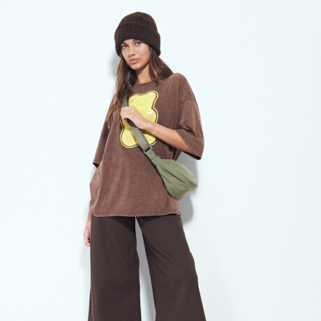 REMERA PEPEROMIA Chocolate