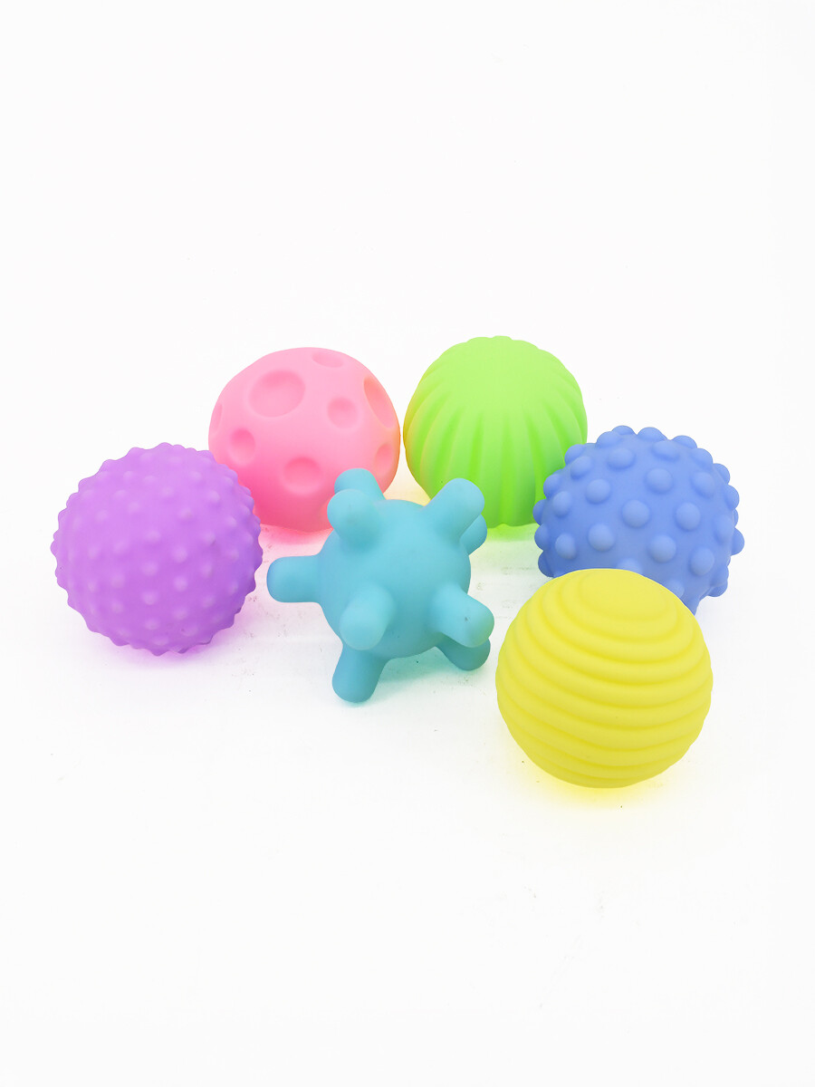 JUGUETES DE DUCHA SET X6 PCS - MULTICOLOR 