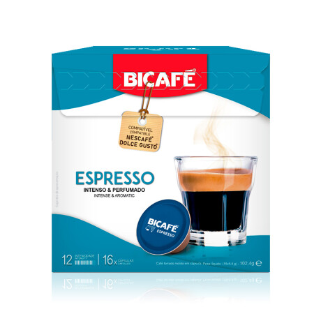 Cápsulas de Café Bicafé Espresso Intenso 16 Unidades 001