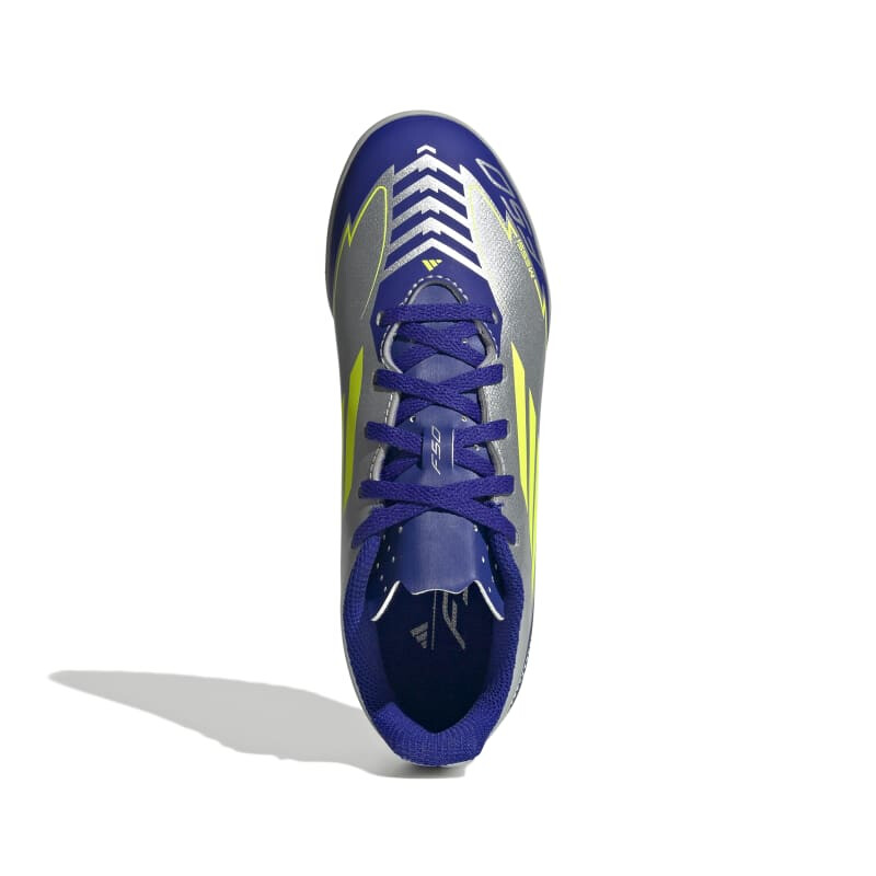 Championes Adidas F50 CLUB MESSI de Niños - IH0923 Plata-amarillo