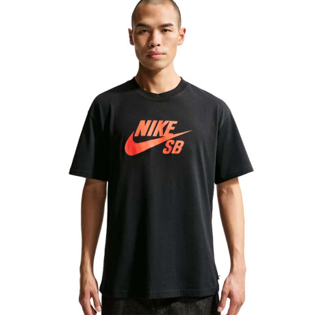 Remera Nike Sb Logo Negro