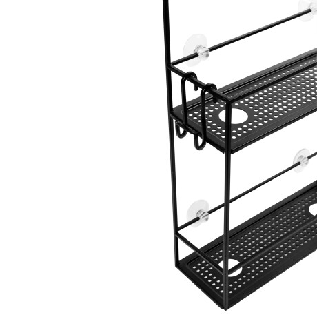 ORGANIZADOR DE DUCHA ACERO NEGRO UMBRA