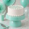 Soporte de Torta 23cm x17cm Verde Agua