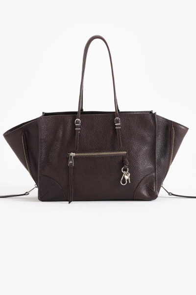 TOTE BARROQUE SMALL Chocolate