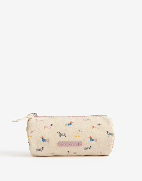 Porta Cosméticos Portacosméticos De Material Reciclado - Estampado Animal Print