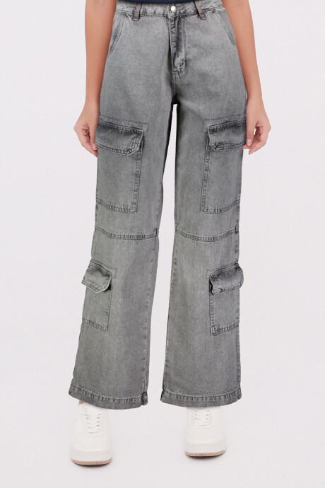 Pantalon Anitus Gris Claro