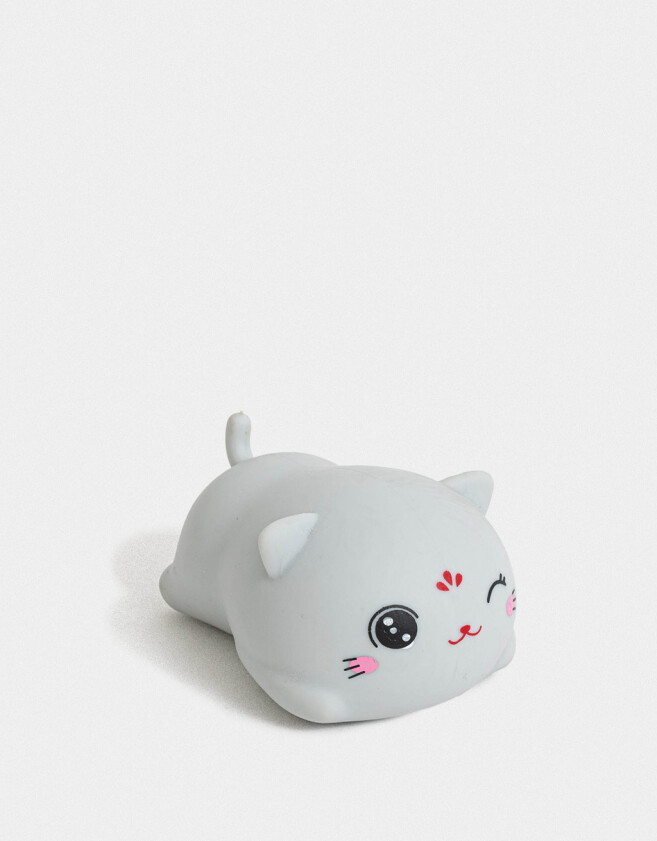 Lúdico Gatito Squishy Gatito - Gris Claro