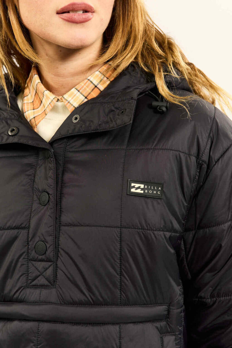 CANGURO RIDE PUFFER ANORAK J-negro
