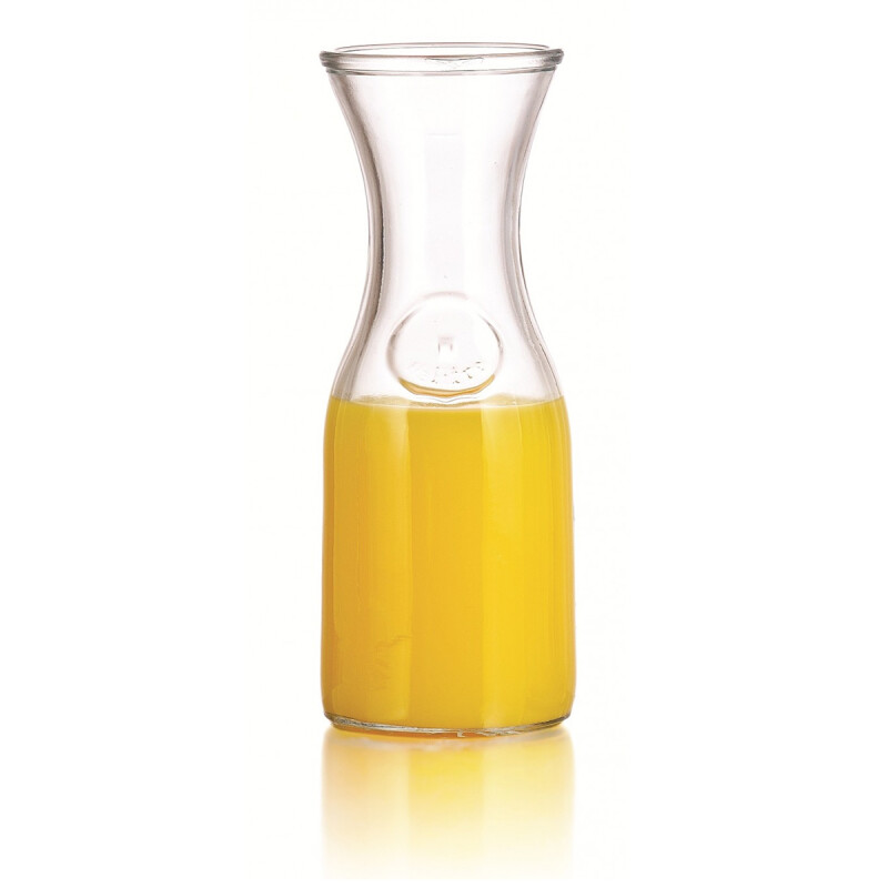 Decantador vidrio 1 lt TRANSPARENTE