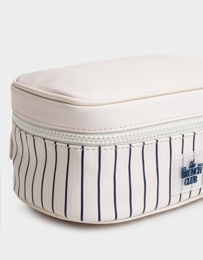 Porta Cosméticos Portacosméticos Puffy Rayado - Estampado Rayas