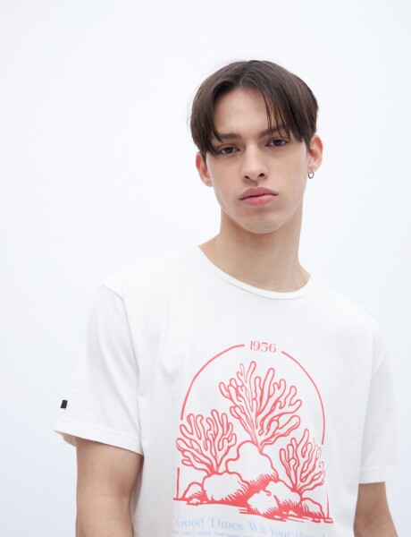 Remera Gunnar Off white