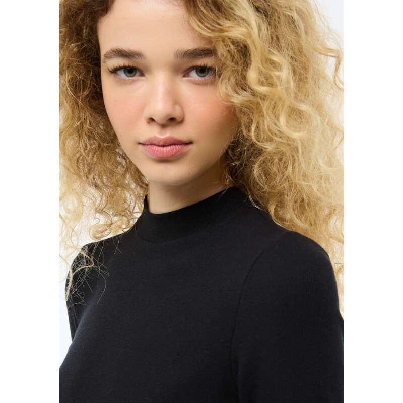BLUSA ML FEM PRETO ESCURO
