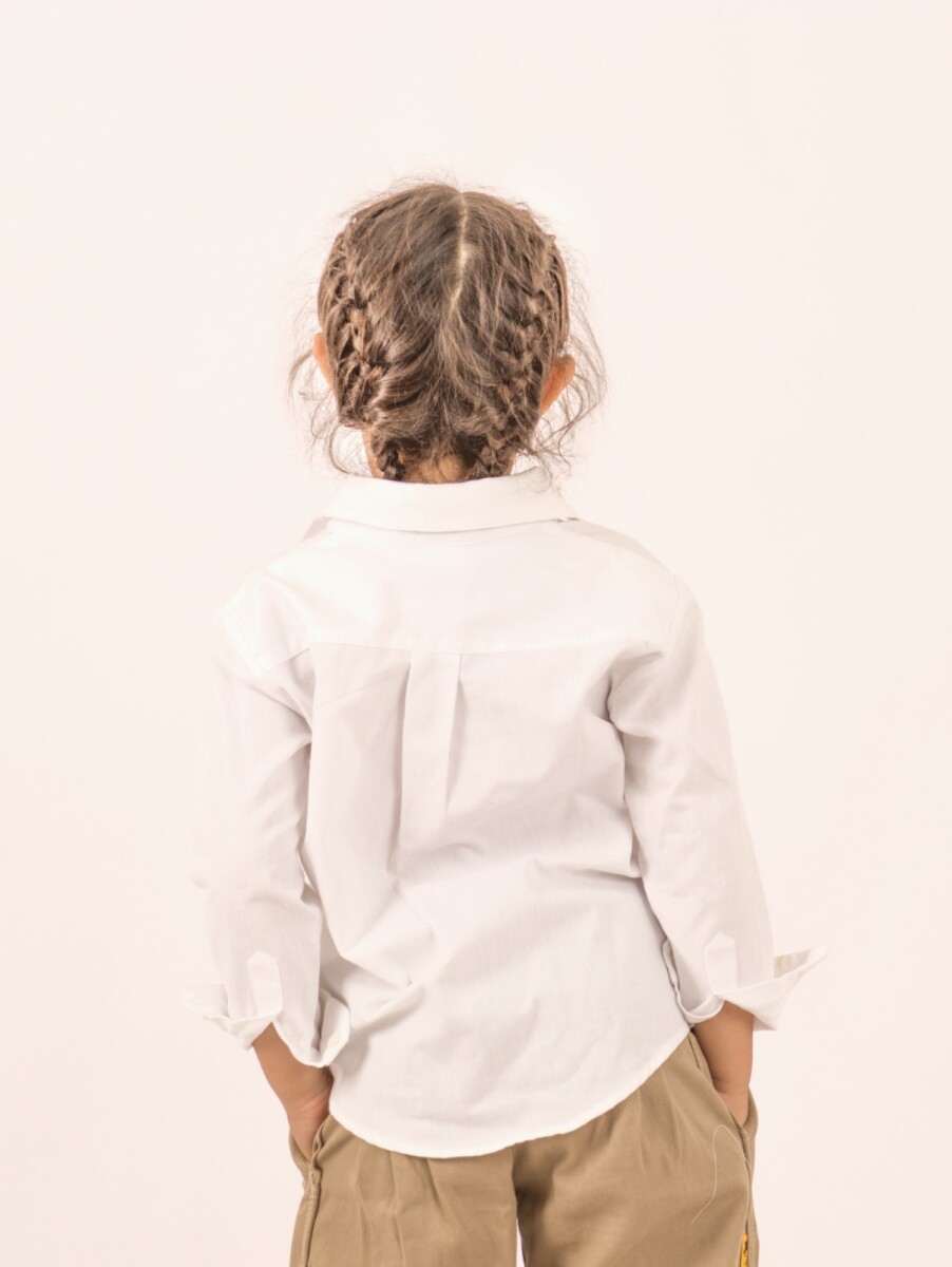 Camisa de Niño/a - Blanco 