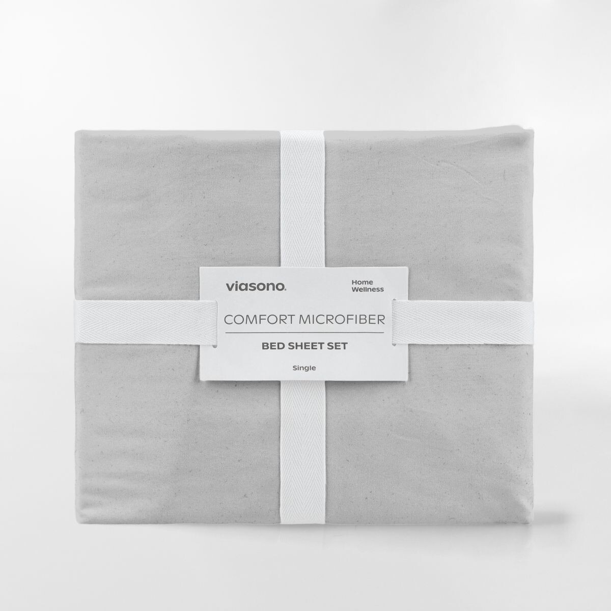 FUNDA DE DUVET MICROFIBER GRIS CLARO 2 PLAZAS 