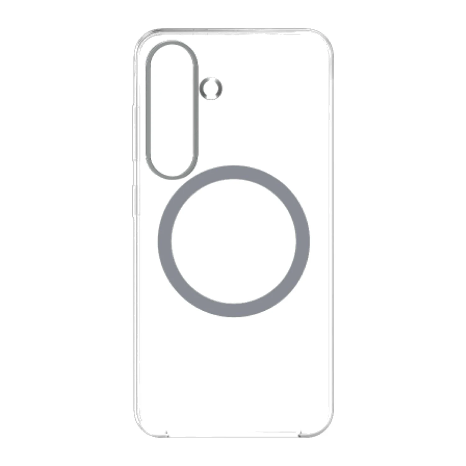 Funda Samsung Clear Magnet Case Transparente para Galaxy S25+