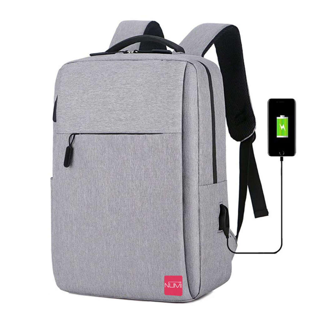 Mochila porta laptop Gris