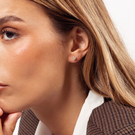 Caravana Punto de Luz - Oro 18k Caravana Punto de Luz - Oro 18k