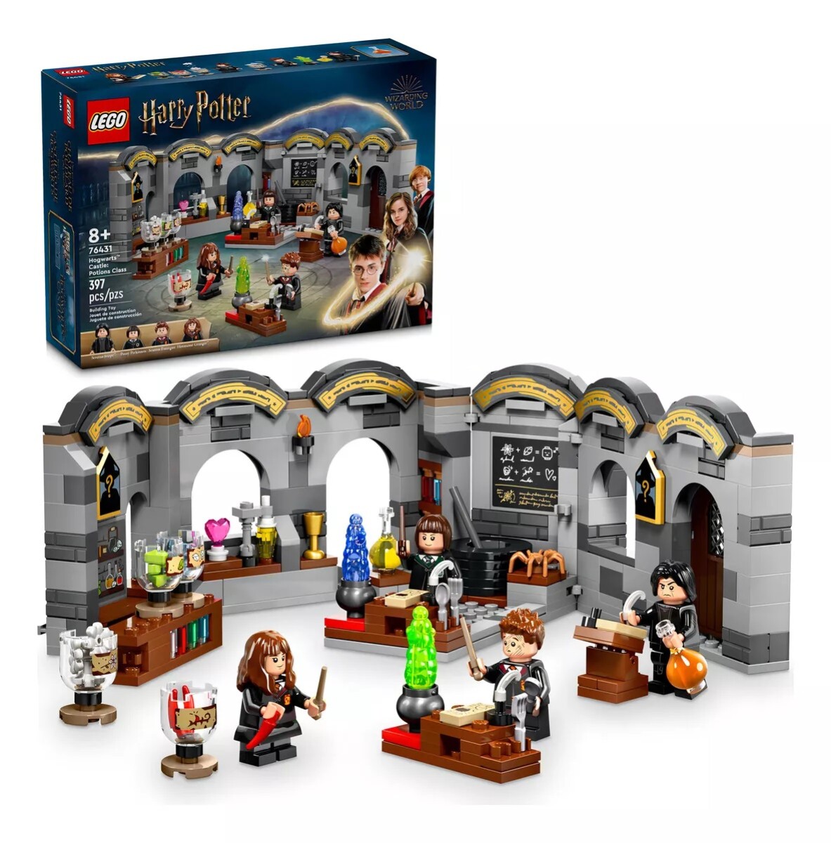 Lego Harry Potter 76431 Pociones del castillo de Hogwarts. 