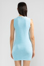 TEE KNIT DRESS Celeste