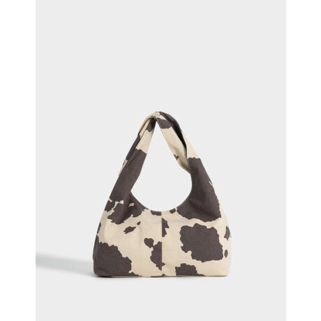 Cartera Saca Cuadrillé Estampado Animal Print