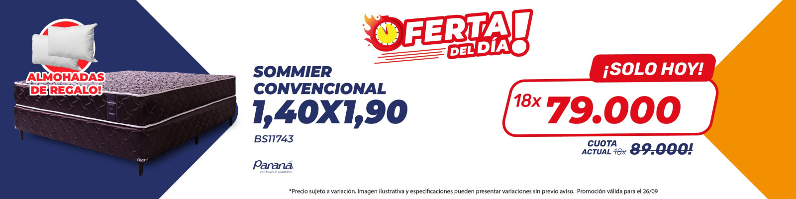 Oferta 3 del dia 26/09