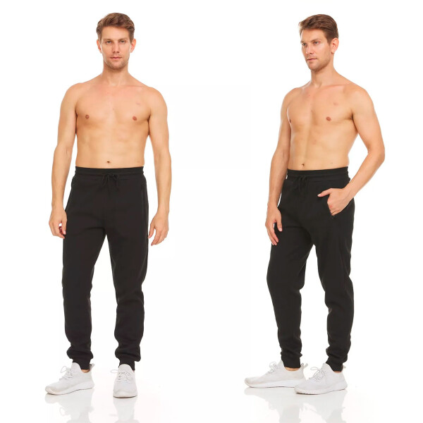 Pantalón Jogging Para Hombre Deportivo Premium Negro
