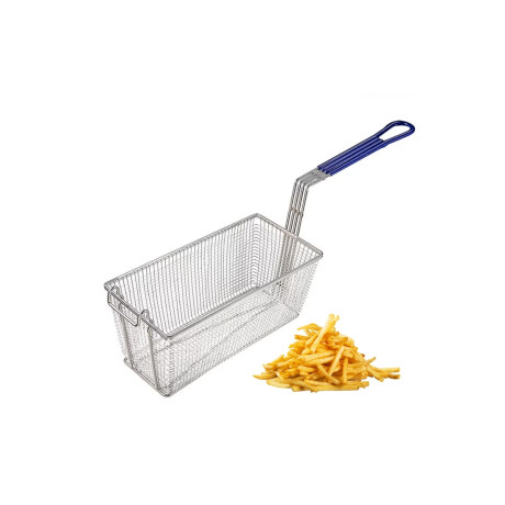 Canasto Fritador de Acero Inoxidable 33 x 14 x 14 cm Canasto Fritador de Acero Inoxidable 33 x 14 x 14 cm