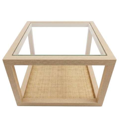 MESA CENTRO CUAD BEIGE COMB Unica
